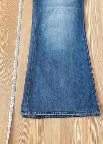 30 Beden mavi Renk LTB İSPANYOL Paça Jeans