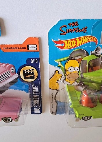 Beden Hot Wheels Simpsons Lot
