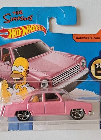 Beden Renk Hot Wheels Simpsons Lot