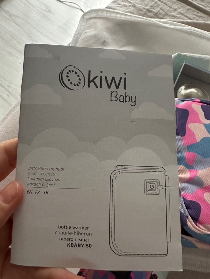 Pembe Kiwi Baby Biberon Isıtıcı - Görsel 2