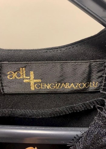 Uzun Siyah Gotik V Yaka Kadın Elbise - Görsel 6