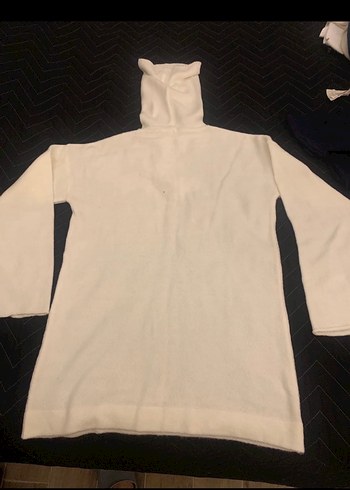 Kadın Beyaz Balıkçı Yaka Triko - Görsel 2