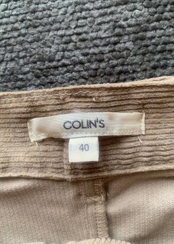 Bej Kadın Midi fitilli Etek - Görsel 3