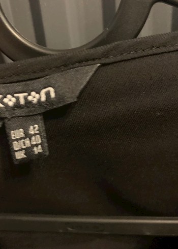 Düğmeli Siyah Uzun Kollu Kadın Gömlek - Görsel 2