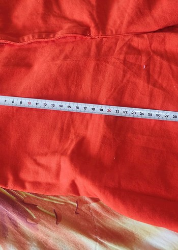 Düğmeli Kırmızı Mini kız çocuk Şort - Görsel 6