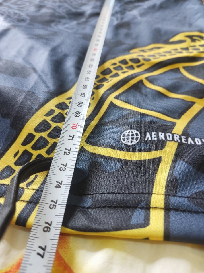 Gri Baskılı Kısa Kollu Spor Tişört - Görsel 4