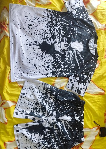 Renkli Baskılı Erkek  Şortu - Görsel 3