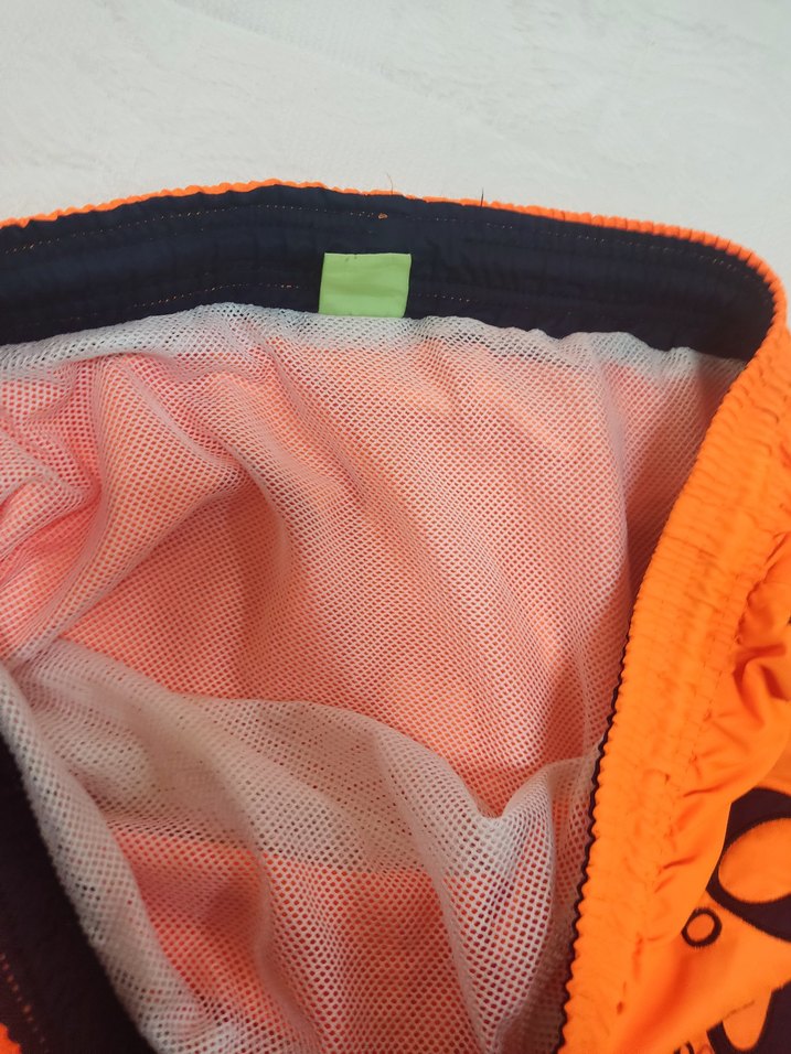 Turuncu Mini Erkek Deniz Şortu - Görsel 5