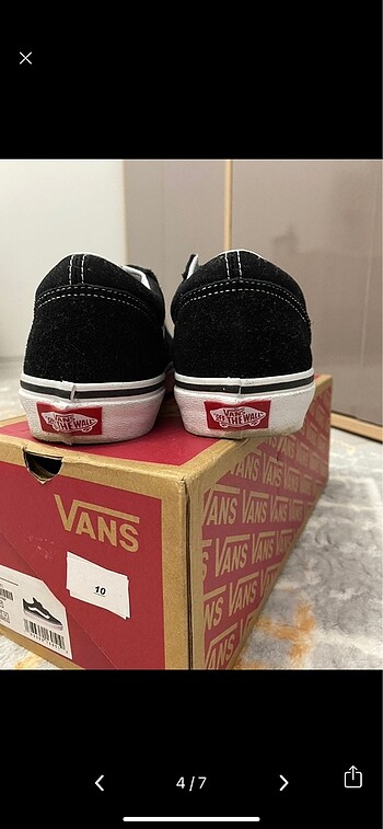 38 Beden siyah Renk VANS OLD SKOOL