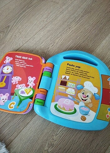  Beden Fisher price sesli eğitici kitap