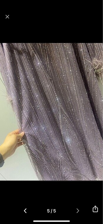 TAŞLI TESETTÜR ABİYE - Görsel 2