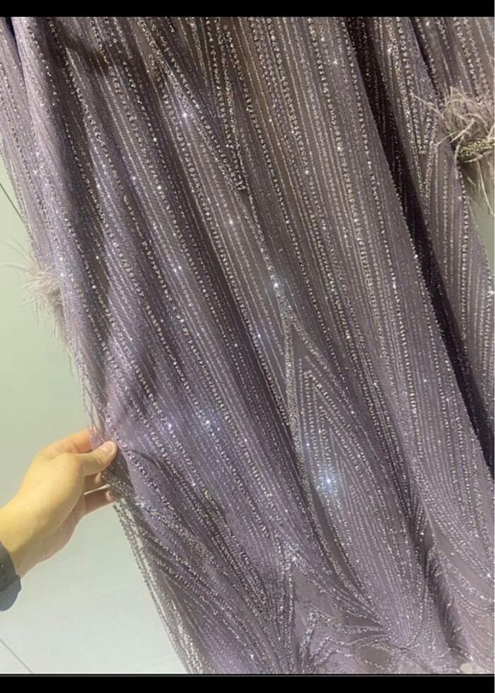 TAŞLI TESETTÜR ABİYE - Görsel 2