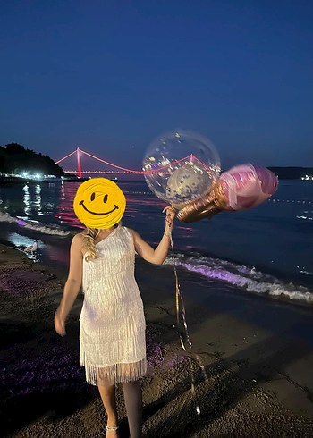bekarlığa veda için gelin beyaz elbisesi