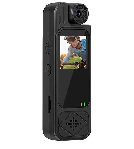 Vlog Kamera Vücut Kamerası Bodycam