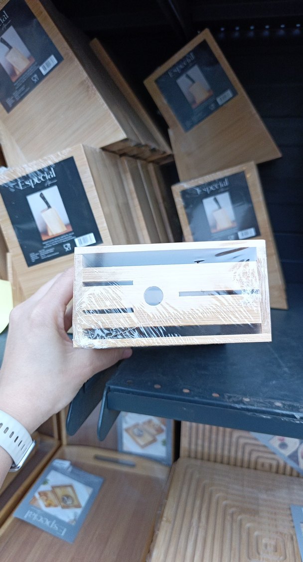 Bambu bıçak standı - Görsel 2