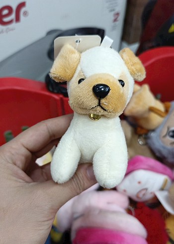 Sarı Renkli WiPPY Peluş Oyuncak anahtarlık-cüzdan - Görsel 3