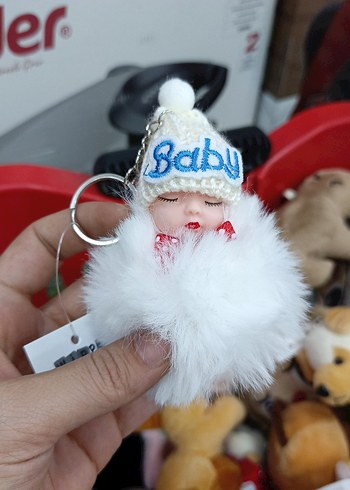 Sarı Renkli WiPPY Peluş Oyuncak anahtarlık-cüzdan - Görsel 7