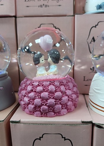 Beyaz Ayıcık Temalı Kar Küresi Figür - Görsel 2