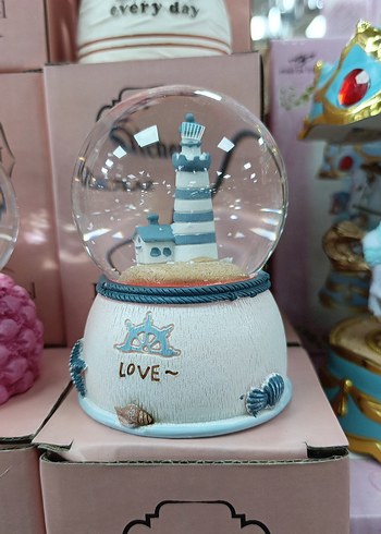 Beyaz Ayıcık Temalı Kar Küresi Figür - Görsel 5