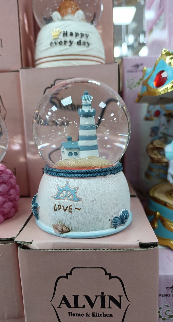 Beyaz Ayıcık Temalı Kar Küresi Figür - Görsel 5