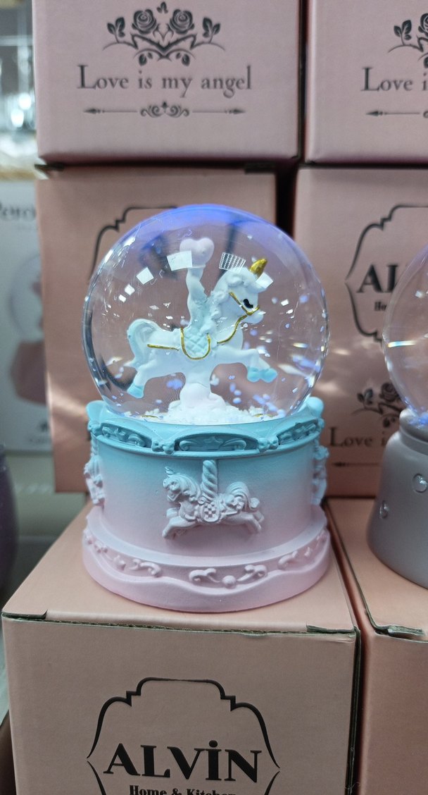 Beyaz Ayıcık Temalı Kar Küresi Figür - Görsel 4