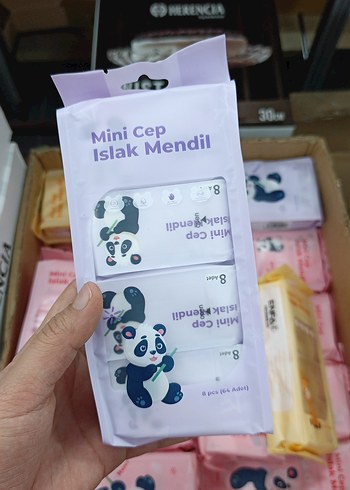 Mini Cep Islak Mendil 3 PAKET - Görsel 3