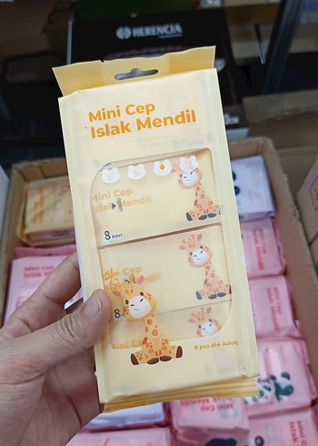Mini Cep Islak Mendil 3 PAKET - Görsel 4