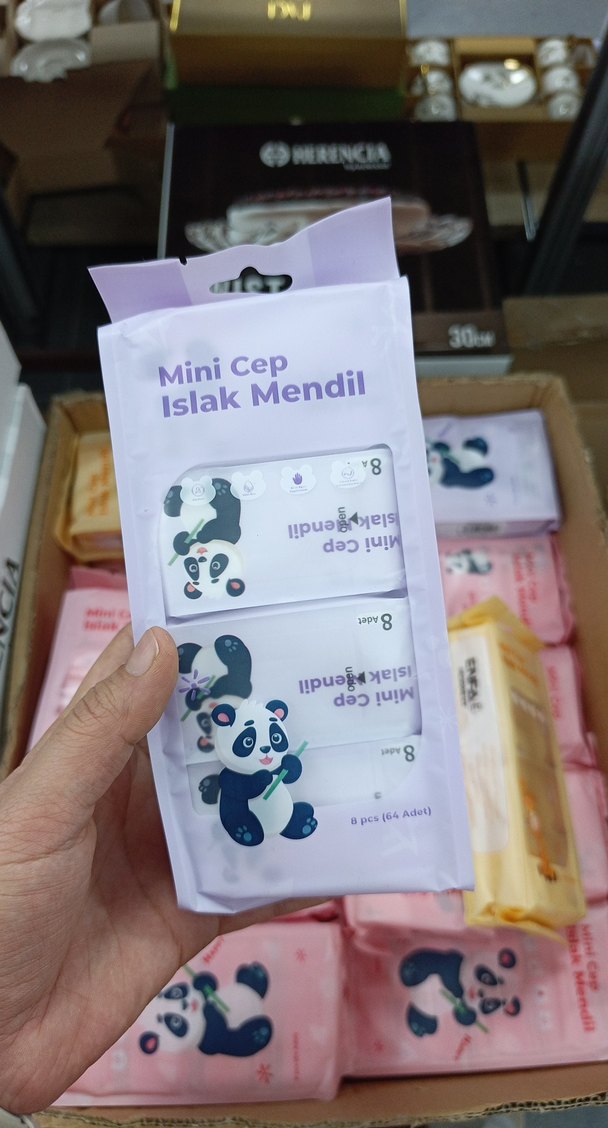 Mini Cep Islak Mendil 3 PAKET - Görsel 3