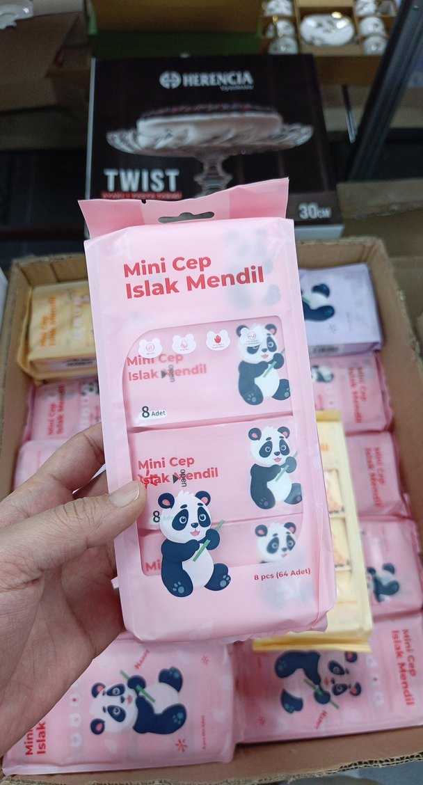 Mini Cep Islak Mendil 3 PAKET - Görsel 2