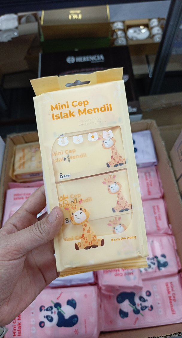 Mini Cep Islak Mendil 3 PAKET - Görsel 4
