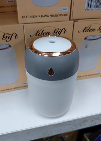330ML Ultrasonik Hava Nemlendirici Gri - Görsel 2