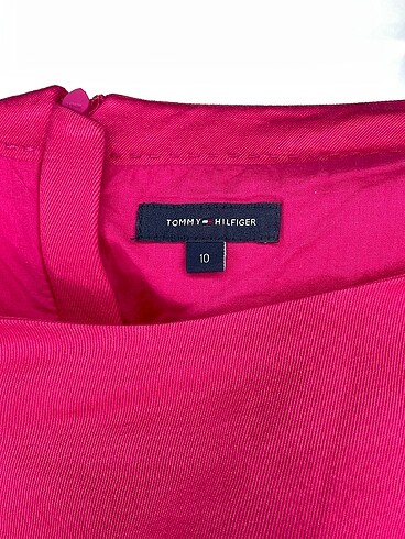 38 Beden pembe Renk Tommy Hilfiger Kısa Elbise %70 İndirimli.