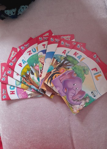 Çocuklar için Hayvan Temalı Kitap Seti - Görsel 2