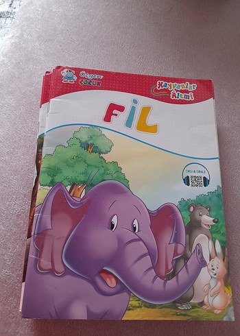 Çocuklar için Hayvan Temalı Kitap Seti - Görsel 13