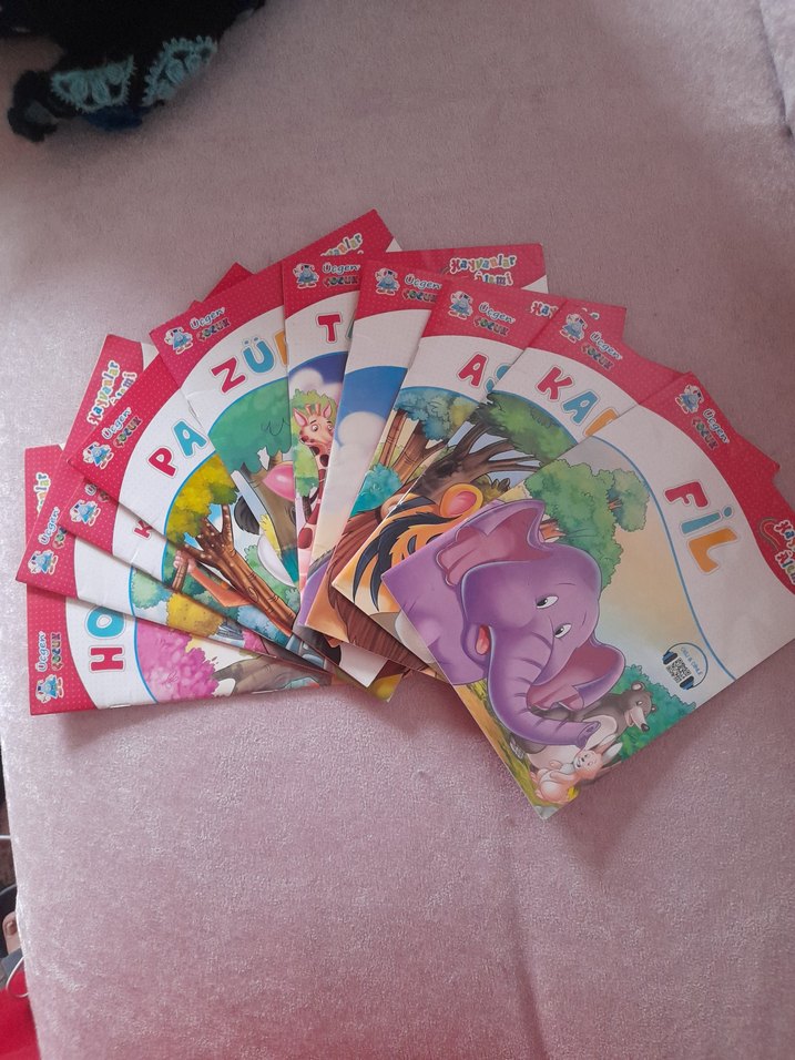 Çocuklar için Hayvan Temalı Kitap Seti - Görsel 2