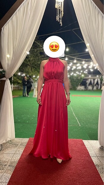 xs Beden pembe Renk Gece elbisesi
