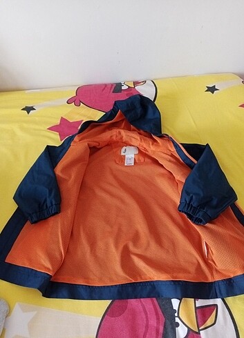 24-36 Ay Beden lacivert Renk Decathlon yağmurluk ywp yeni 3 yaş