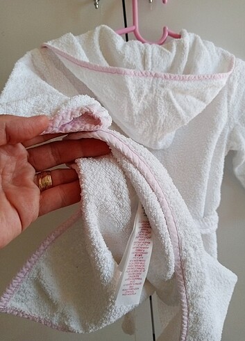 3 Yaş Beden LC Waikiki kız çocuk bornoz 3/4 ve 4/5 yaş