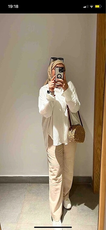Mango Mai colletion beyaz gömlek