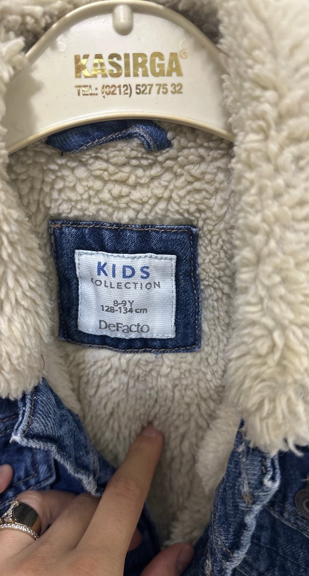 Çocuk kot ceket - Görsel 2