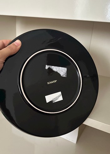 Soyut Desenli Siyah Bohem Tabak - Görsel 2