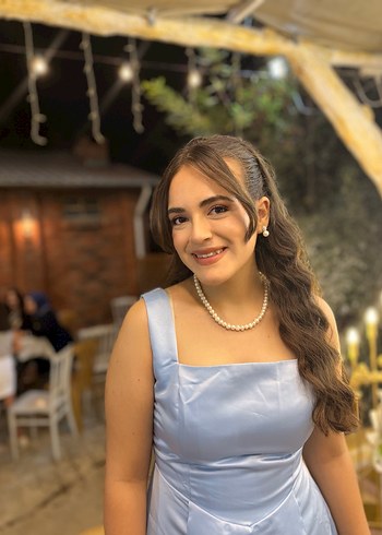 Mavi Kadın Abiye Elbise - Görsel 4