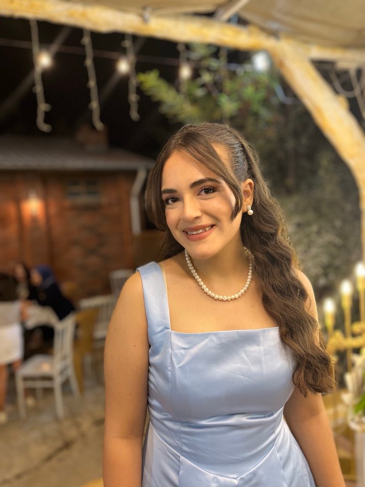 Mavi Kadın Abiye Elbise - Görsel 4