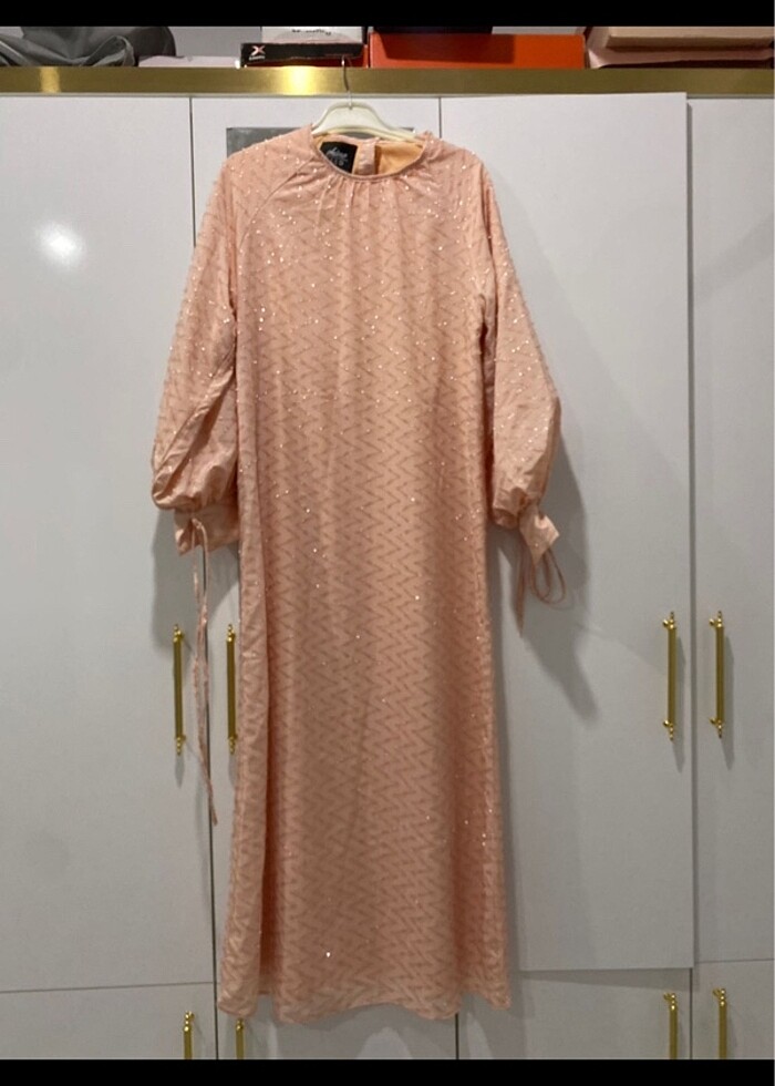 Pembe elbise - Görsel 3
