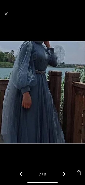 Tül abiye - Görsel 2