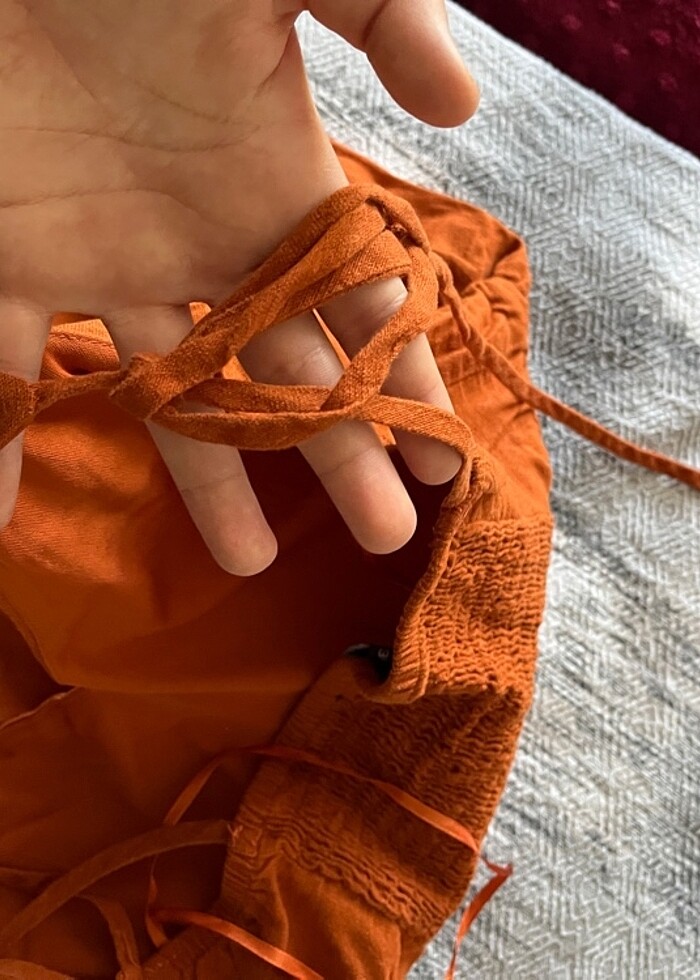 Kiremit elbise - Görsel 2