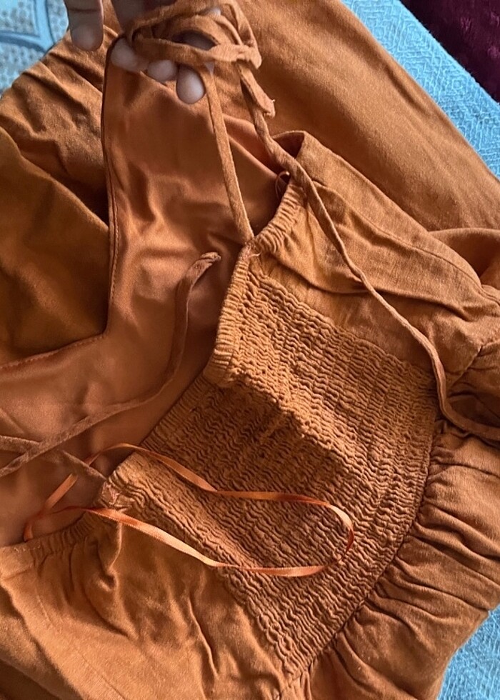 Kiremit elbise - Görsel 4