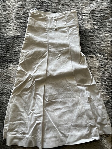 Beyaz mini etek - Görsel 2