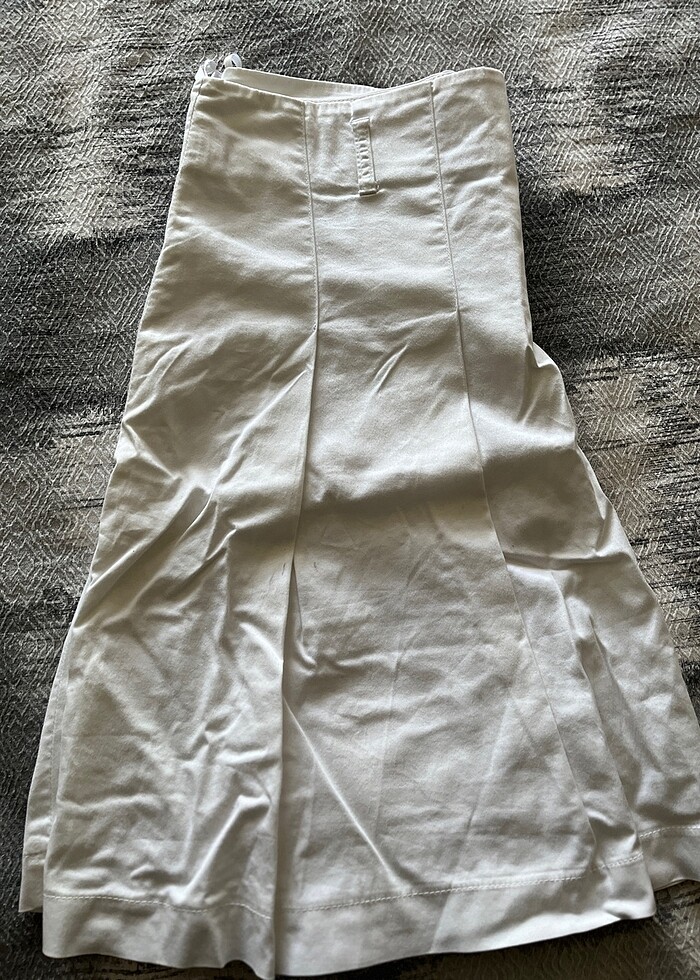 Beyaz mini etek - Görsel 2