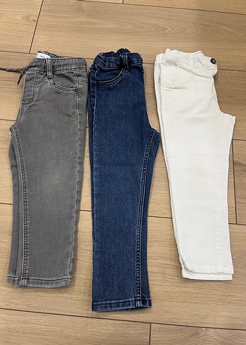 Erkek Çocuk Gri Denim Pantolon